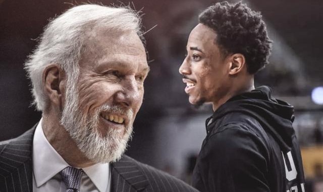 九游体育篮球比分-德罗赞连续两场30+带队取胜 波波维奇：出色的领袖